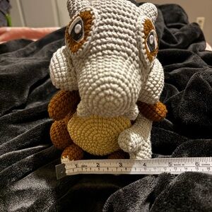 Handmade Crocheted Cubone Pokemon